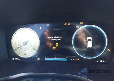 2021 Hyundai Santa Fe Sel z USA, uszkodzony, nr VIN 5NMS64AJ3MH327441